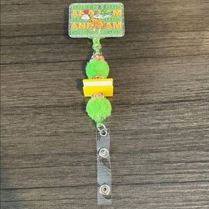 Teacher badge reel